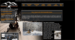 Desktop Screenshot of northernextremessnowmobiling.com